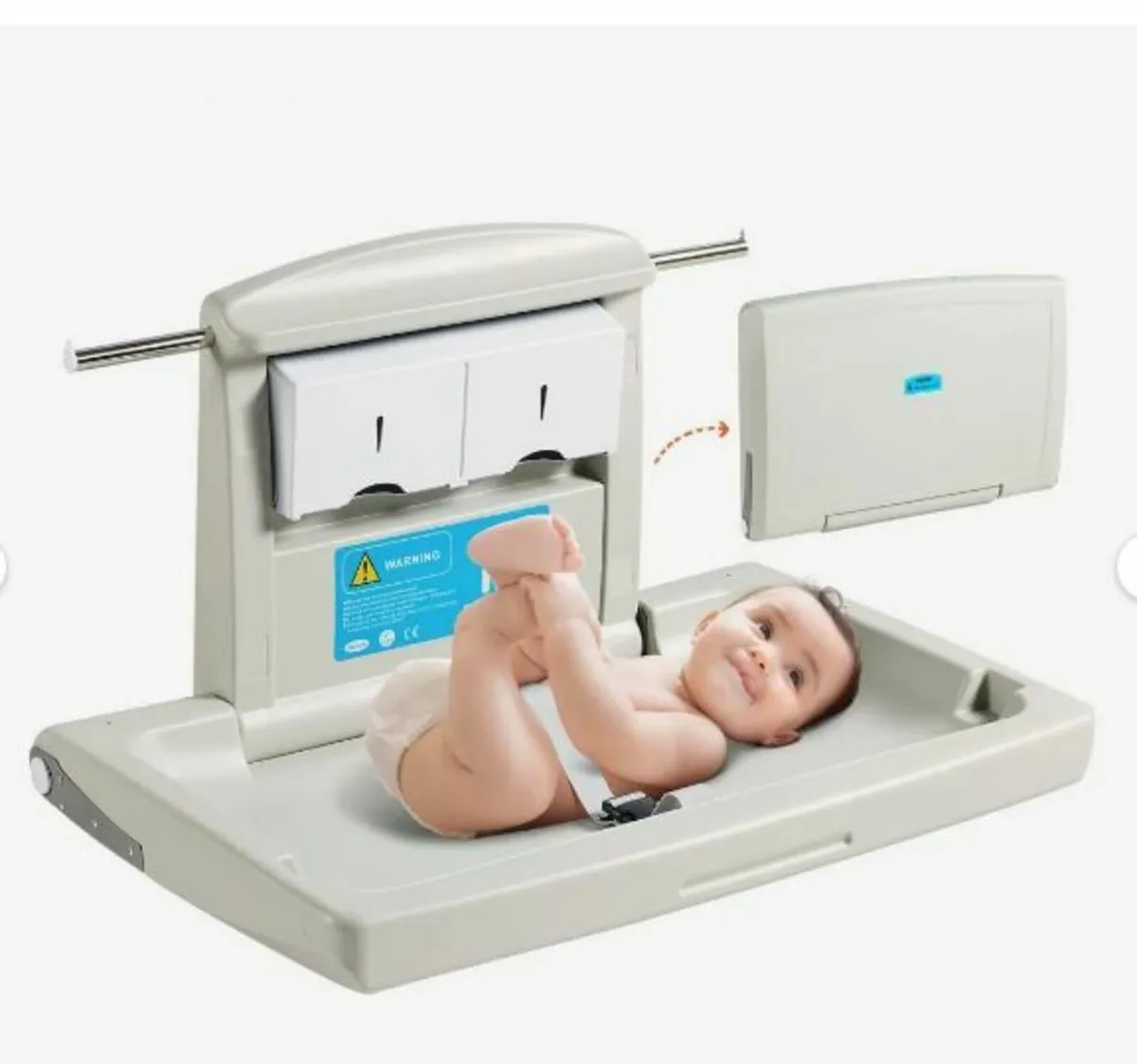 Wall-Mounted Baby Changing Station - Image 4