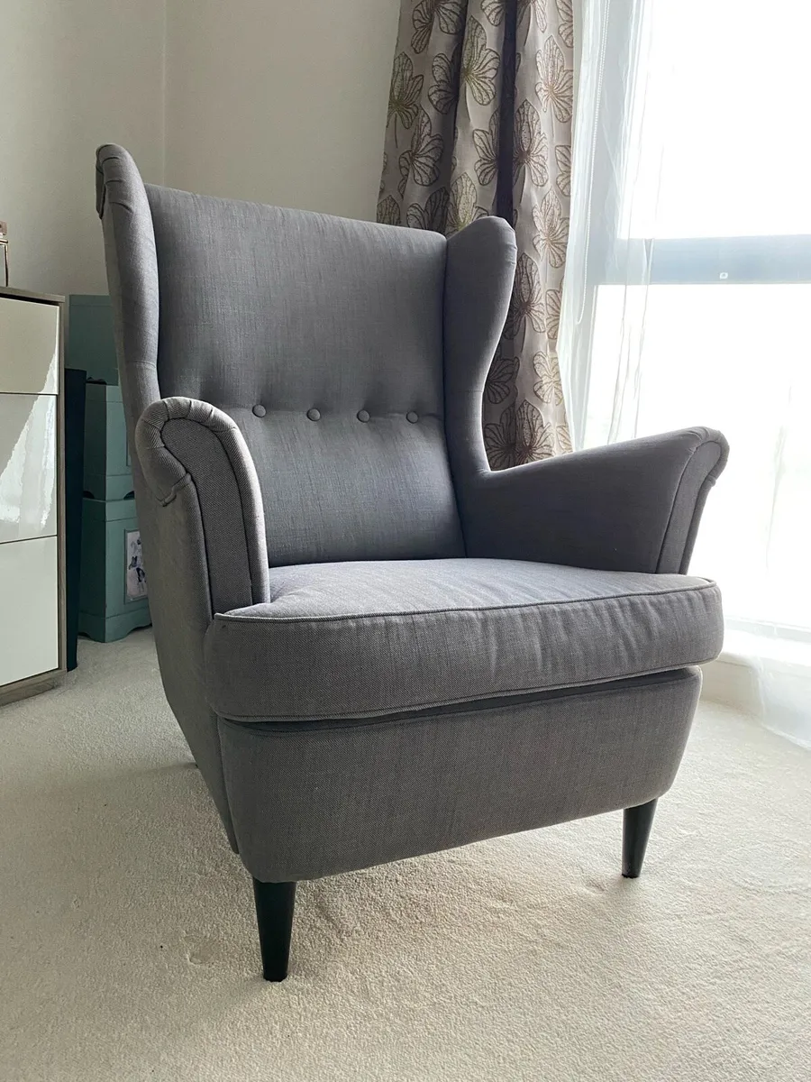 IKEA armchair ‘Standmon’ in grey - Image 1