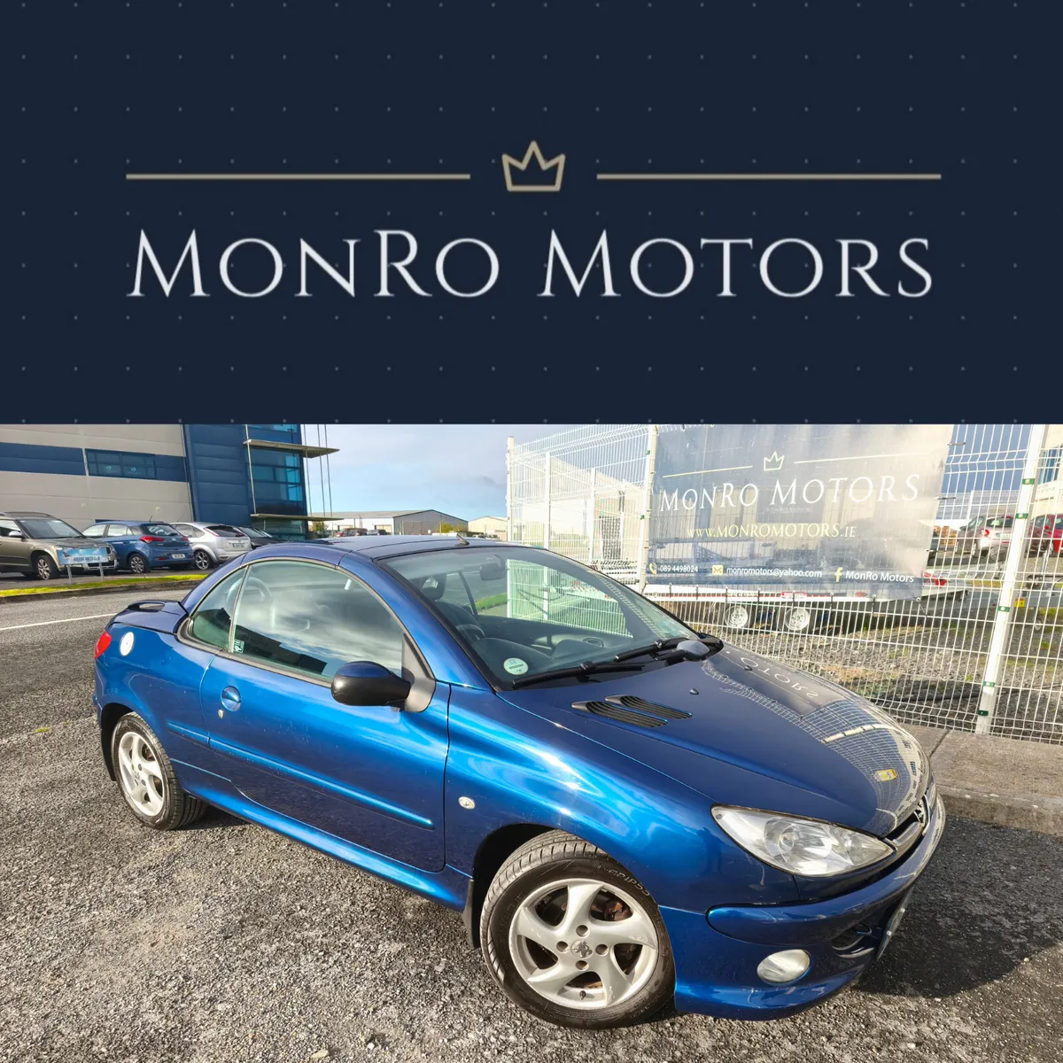 PEUGEOT 206 1.6 16V COUPE CABRIOLET, NCT13/06/2026 - Image 1