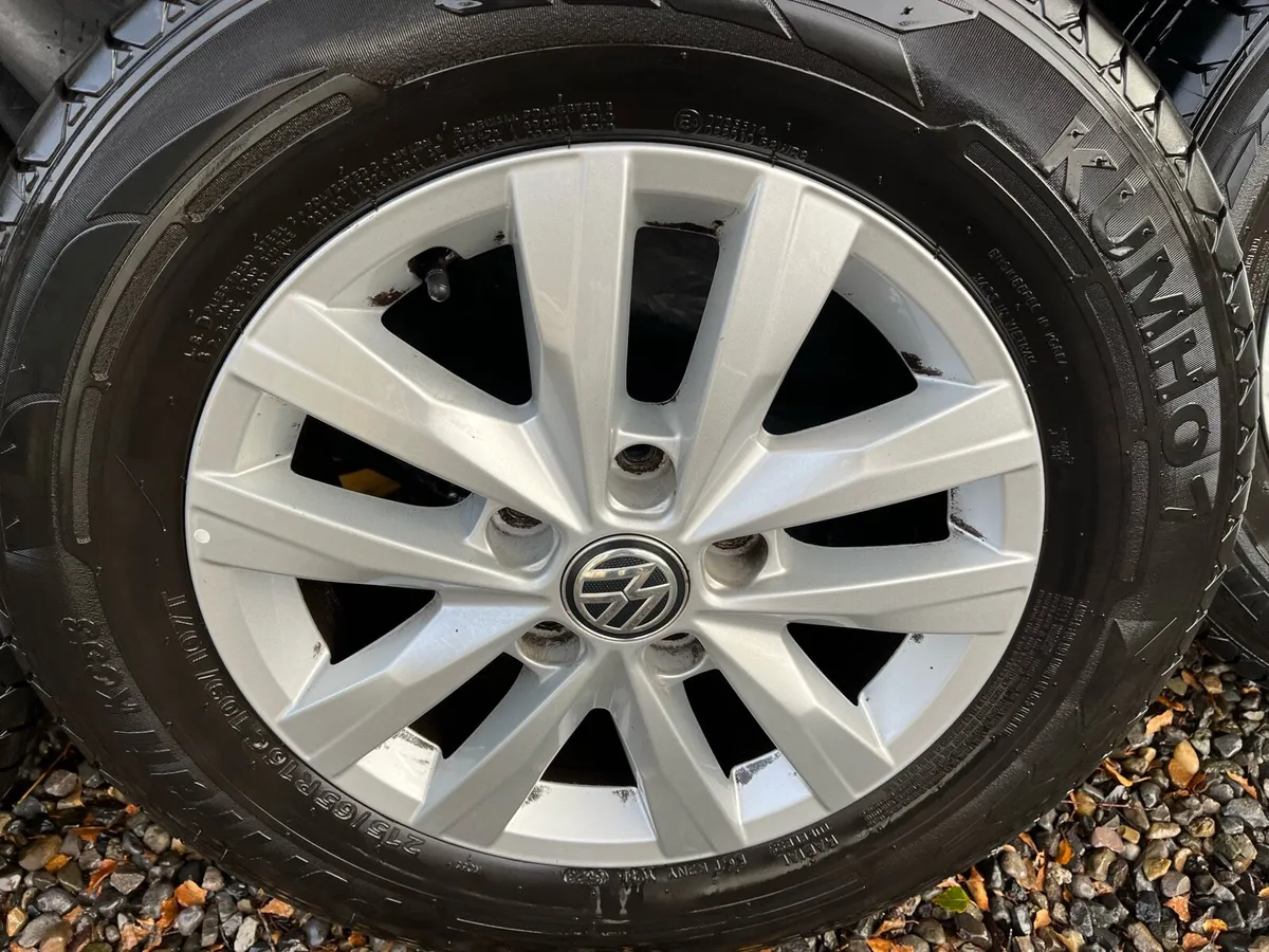 VW T5 T6 ALLOYS AND KUMHO TYRES - Image 3