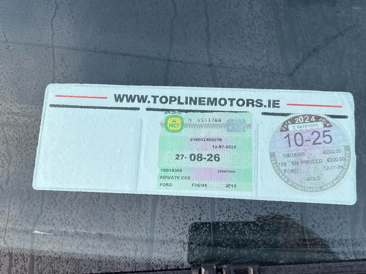 Ford Focus 1.6TDCI//2010//NEW NCT//SERVICED - Image 2