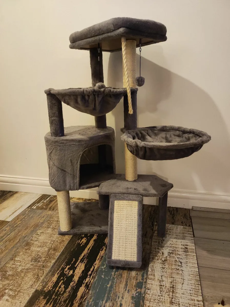 TWDEPART Cat Tree Tower with - Image 2