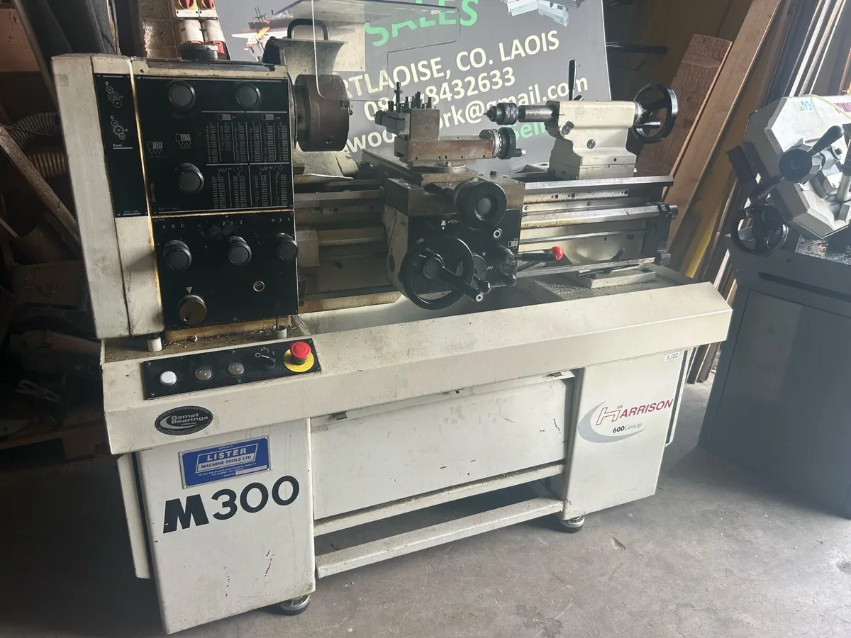 Harrison m300 lathe ex school - Image 1