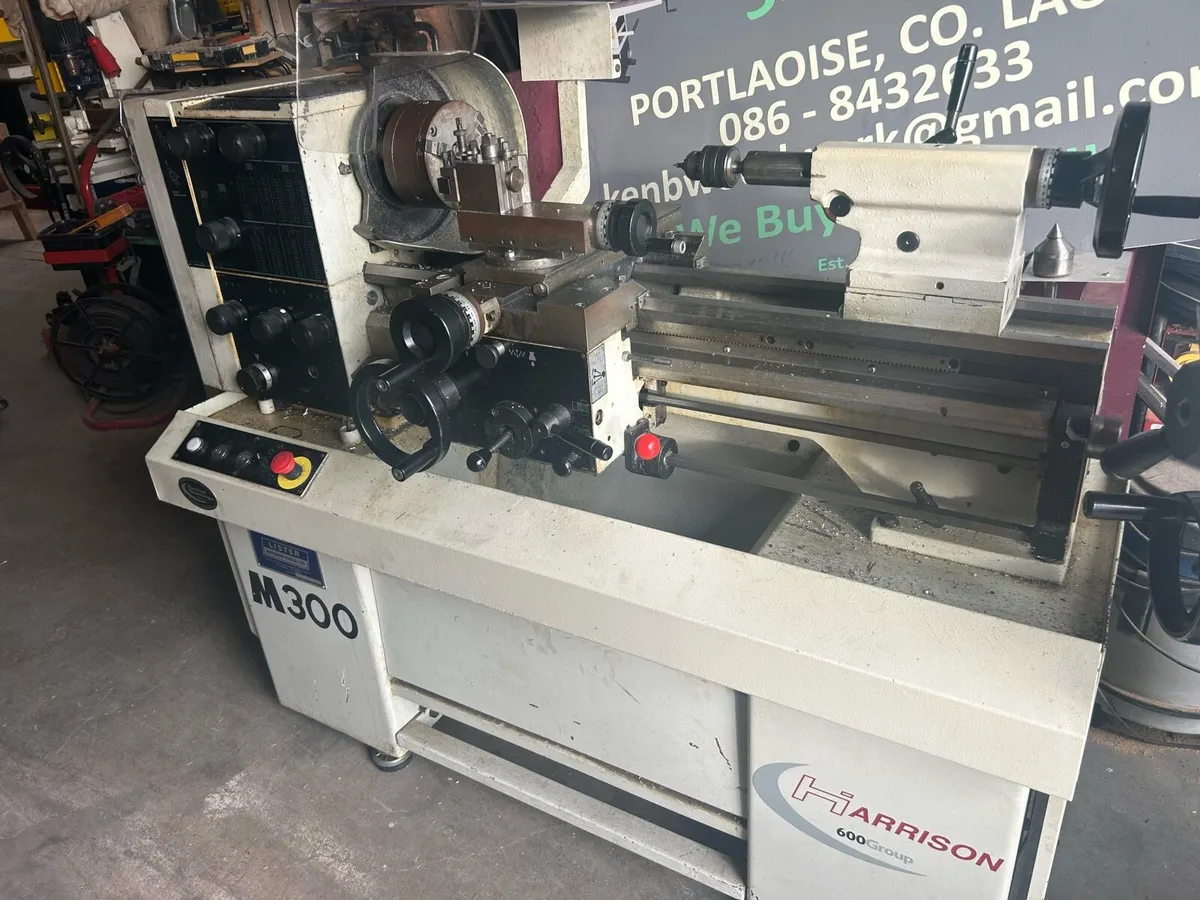 Harrison m300 lathe ex school - Image 2