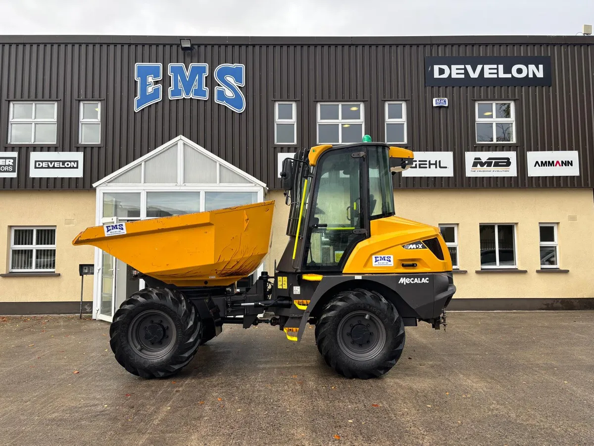 2022 MECALAC 6 TON CAB DUMPER 930 HRS - Image 1