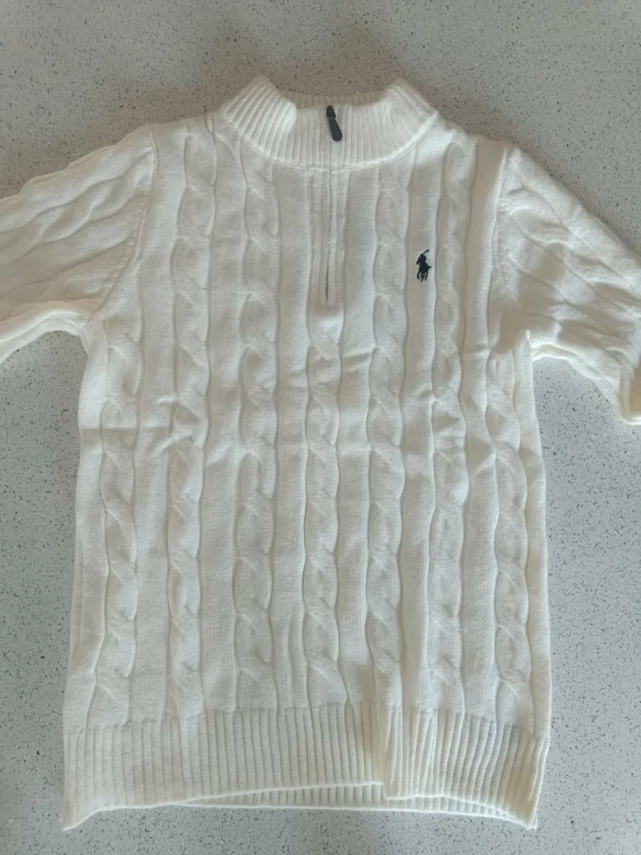 Ralph Lauren Quarter Zip Jumper - Image 2