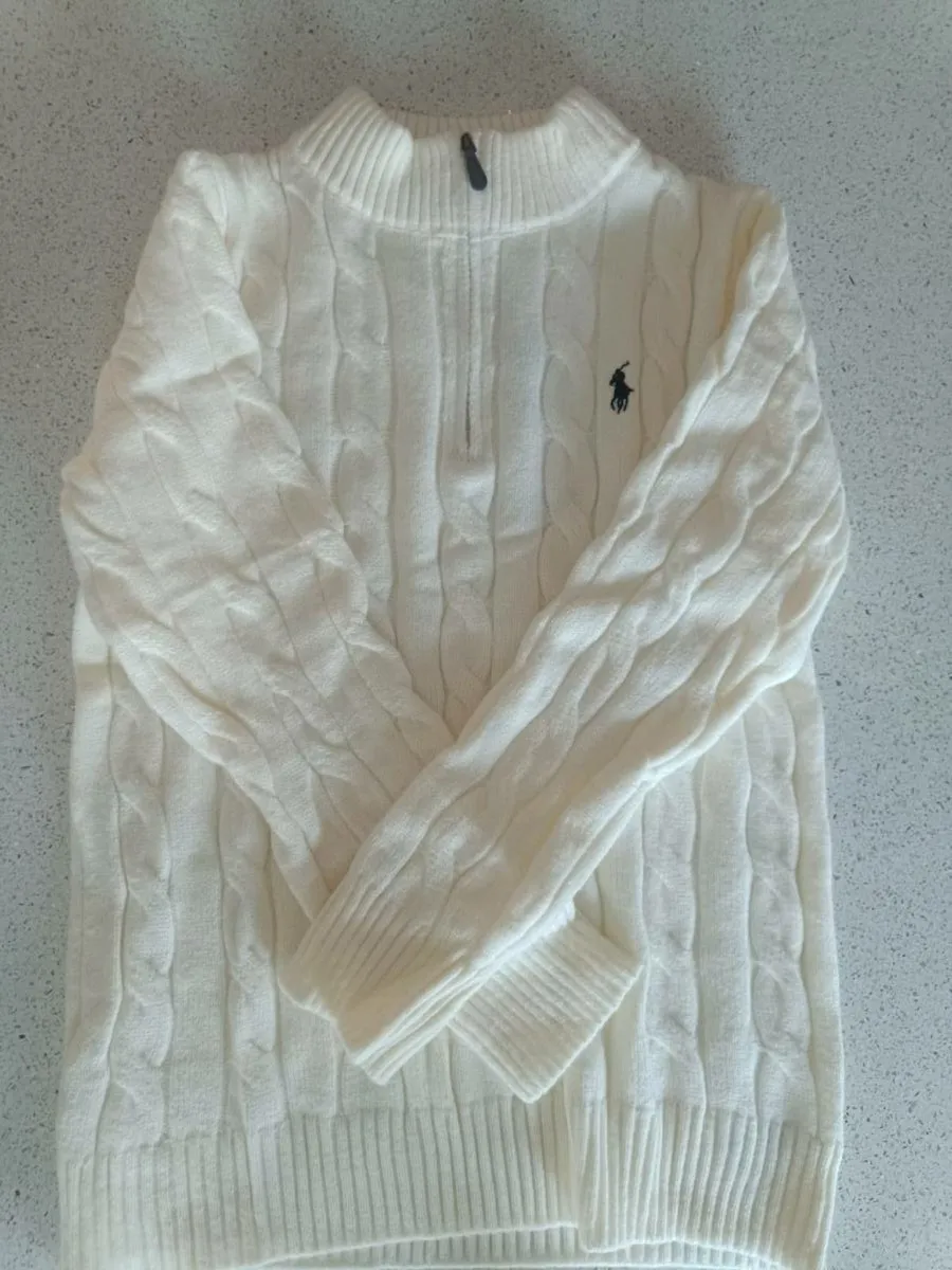 Ralph Lauren Quarter Zip Jumper - Image 3