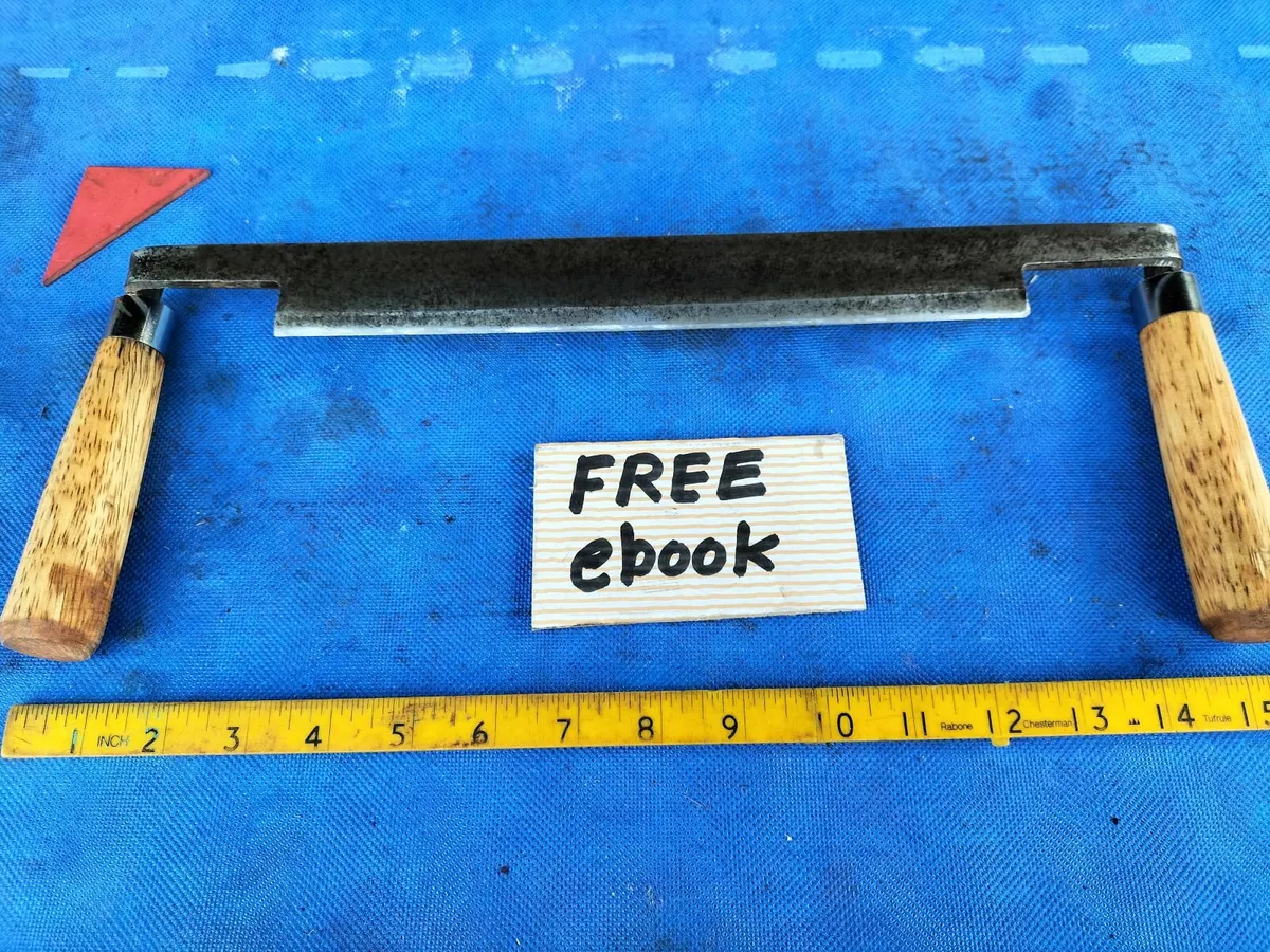 10" Draw Knife - Image 1
