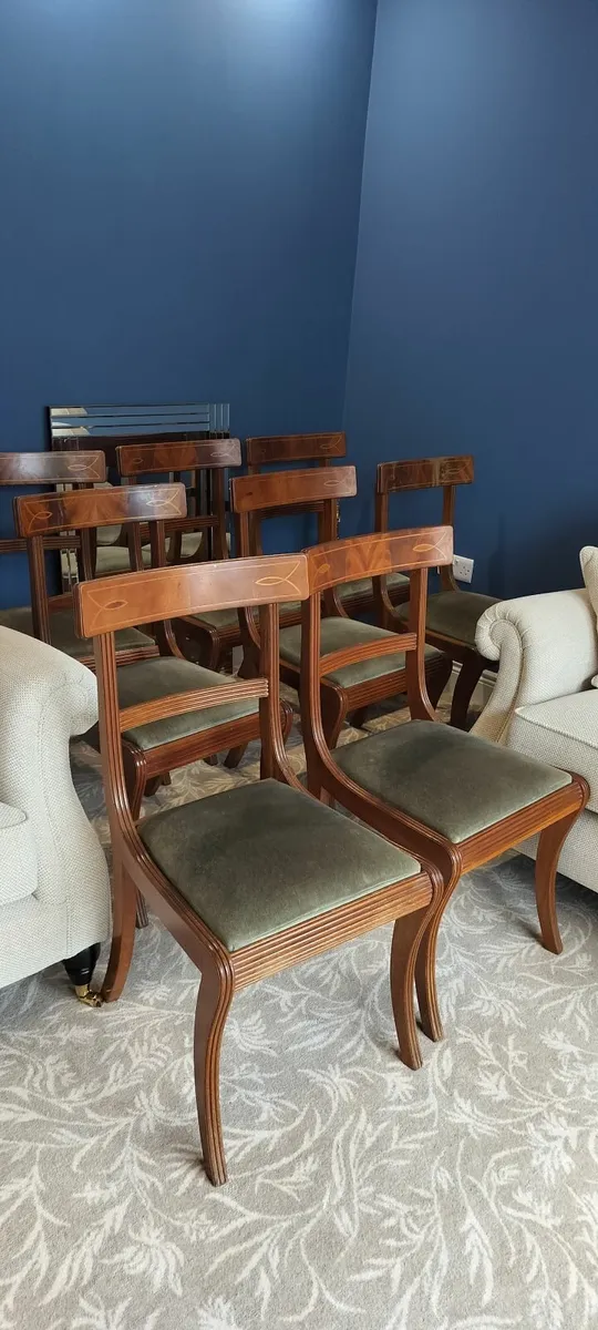 Antique dining chairs - Image 2