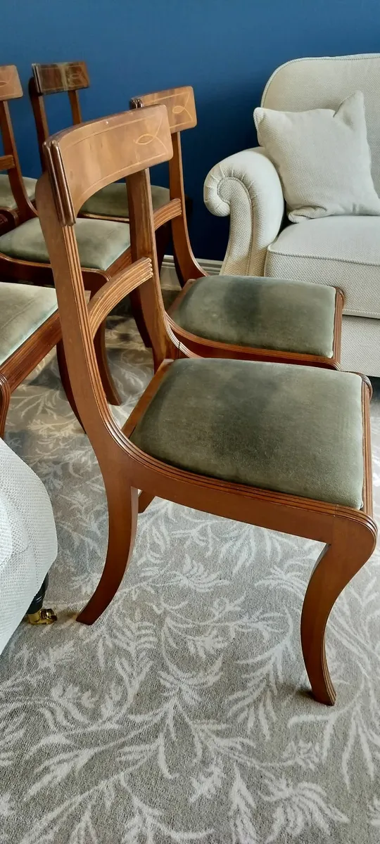 Antique dining chairs - Image 3
