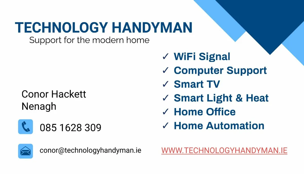 Technology Handyman - WiF / Computer / Smart Home - Image 2