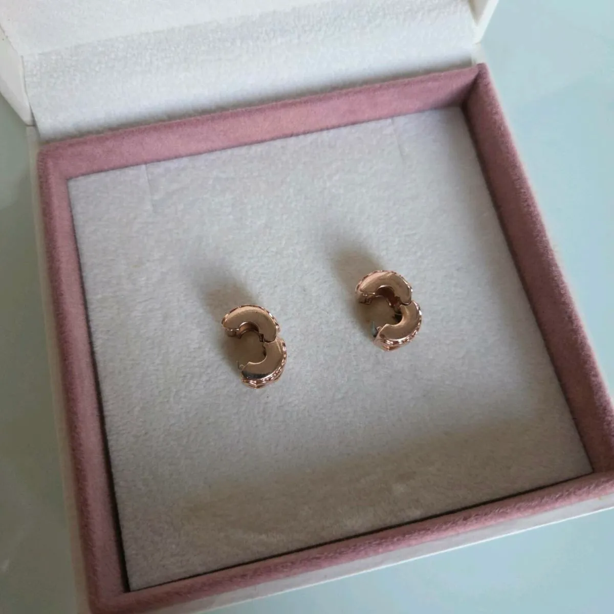 Pandora charm clips heart rose gold - Image 3