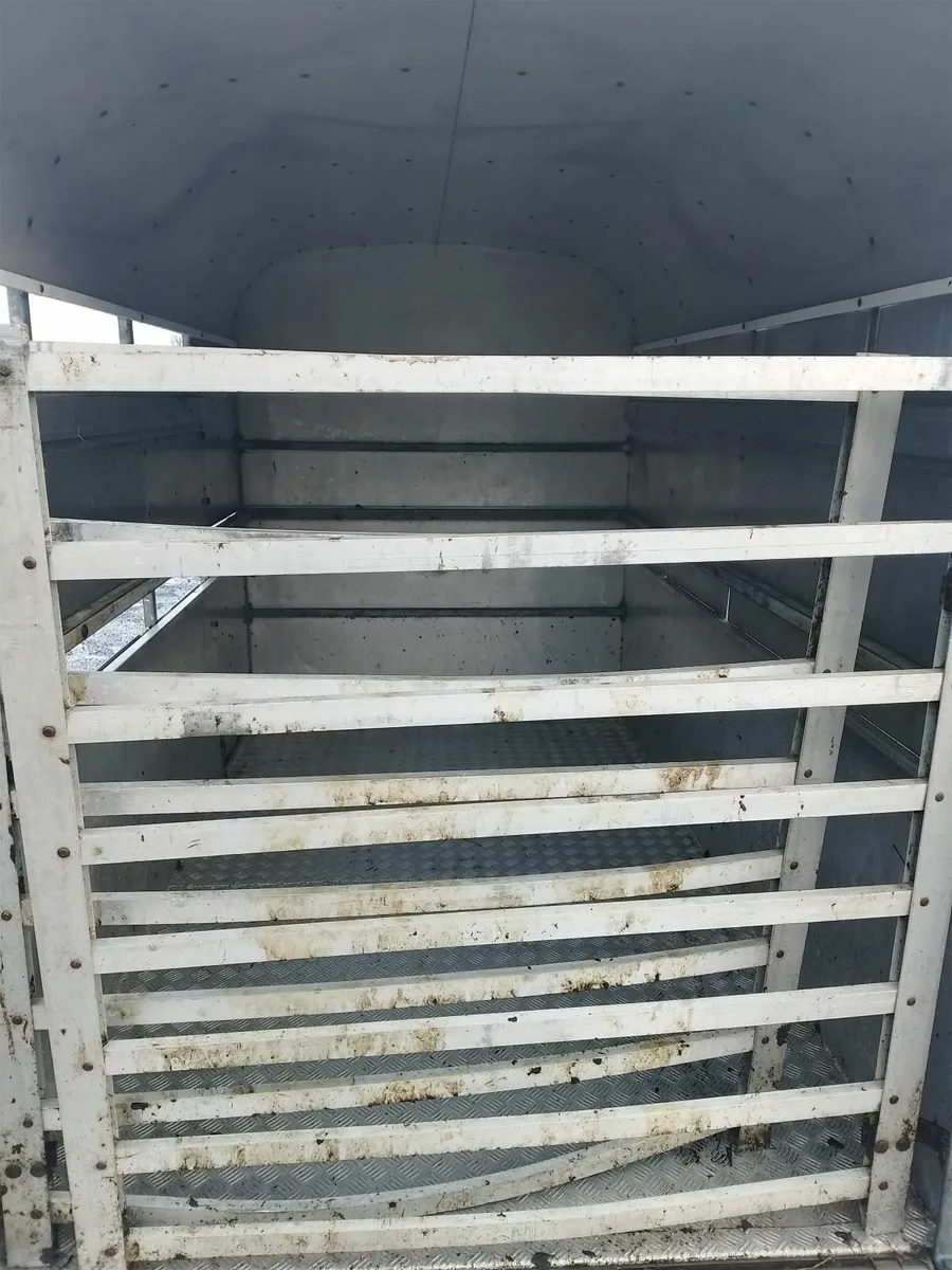 Hudson 8x5 cattle trailer, great condition - Image 3