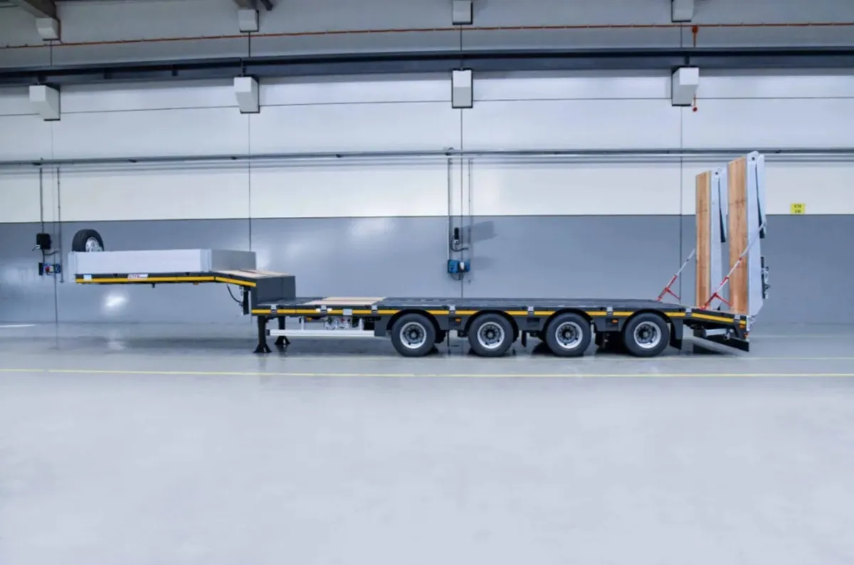 NEW MAX 4 AXLE LOW LOADER (Red) - Image 4