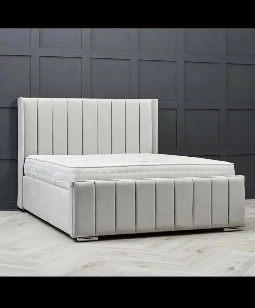 Brand New Double Beds With Metress - Image 3