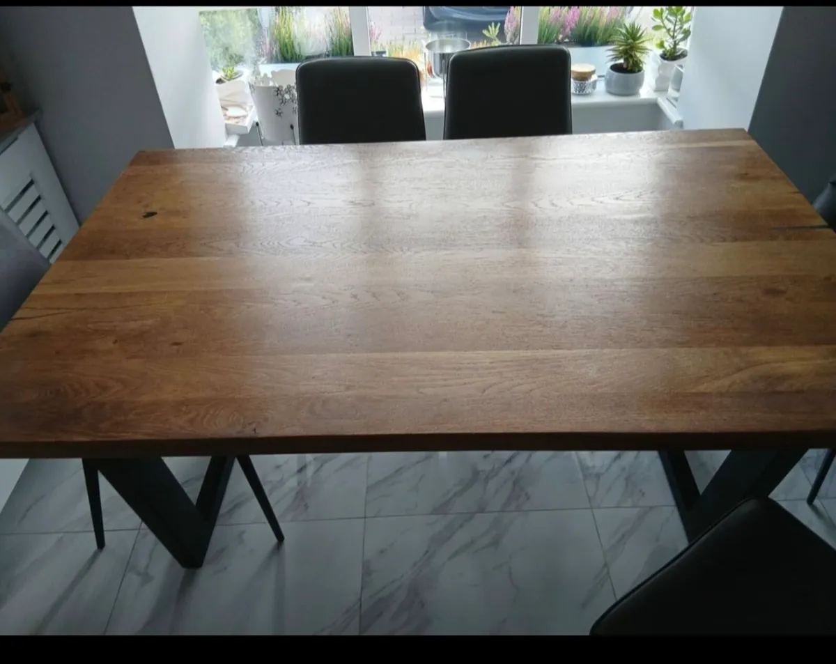 Xoon Danish wood dining Table - Image 4