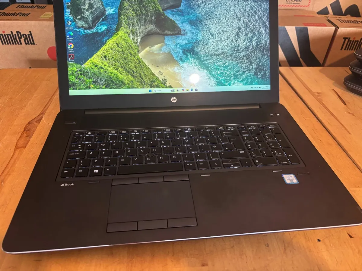 HP zBook 17 Engineering Laptops-i7-32GB-Graphics - Image 4
