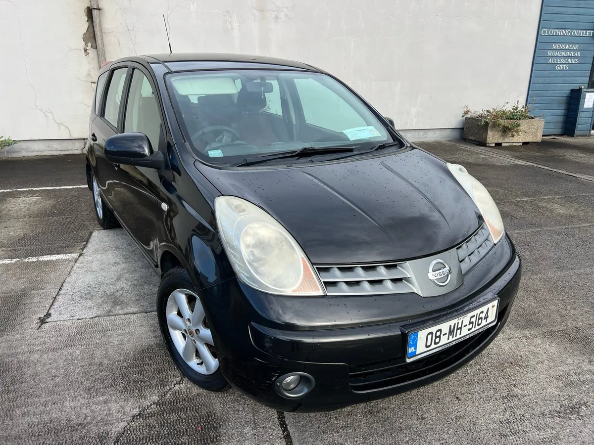 2008 Nissan Note 1.4 NEW NCT 08/26 - Image 1
