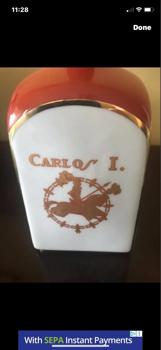 Very Rare Carlos 1 Ceramic Crock - Image 2