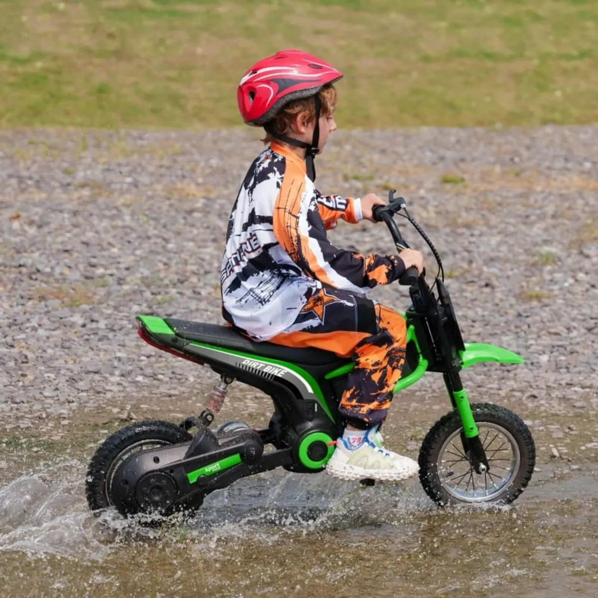 24V Electric Motorbike with Twist Grip Throttle, M - Image 2