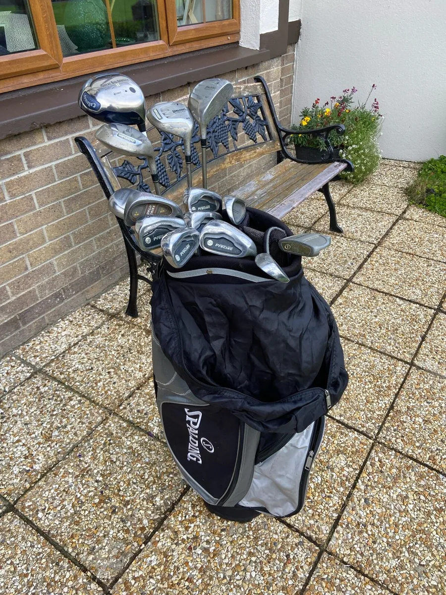 Golf. Clubs.  &. Bag - Image 1
