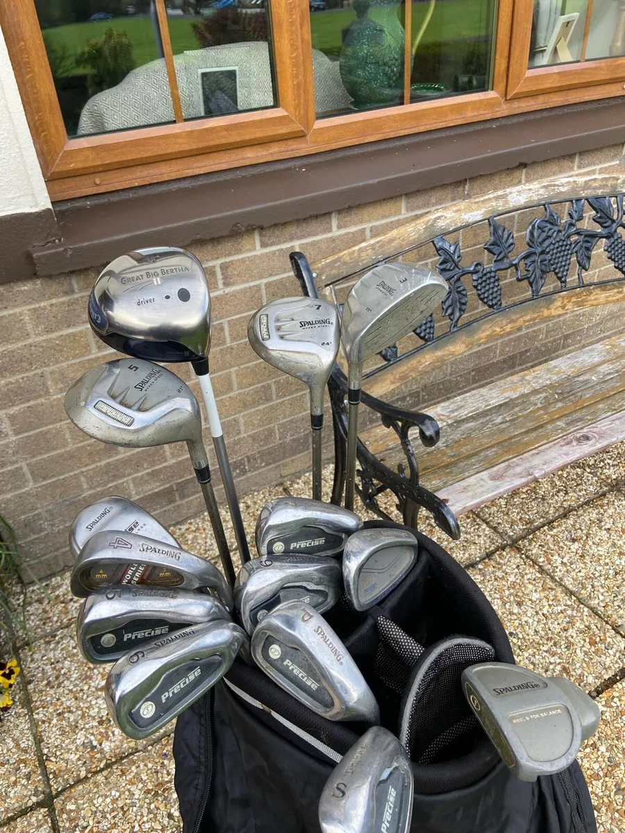 Golf. Clubs.  &. Bag - Image 2