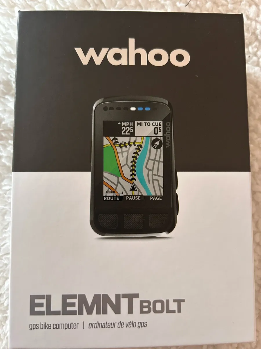 Wahoo Elemnt Bolt Bike Computer New Unused - Image 1