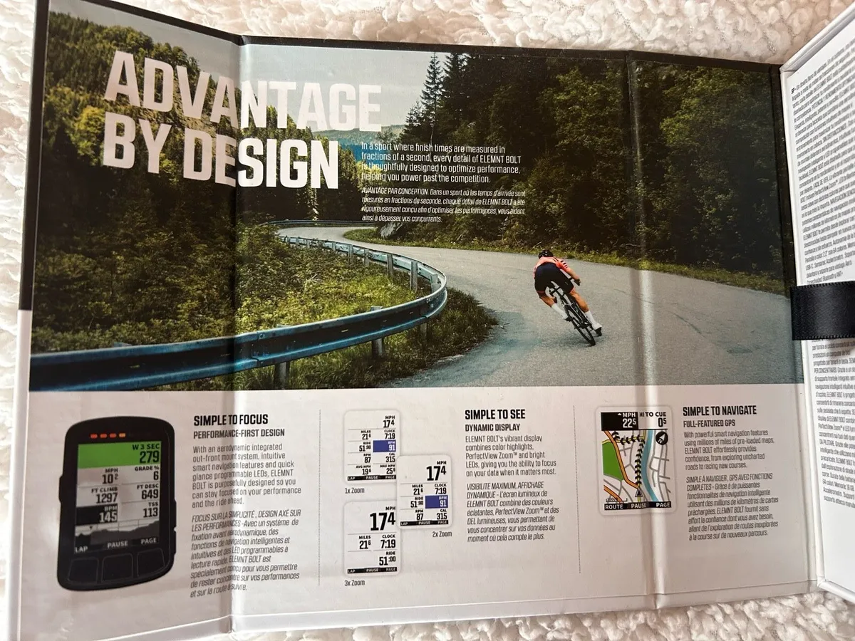 Wahoo Elemnt Bolt Bike Computer New Unused - Image 2