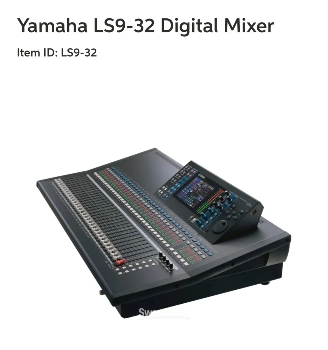 Yamaha Mixer LS9 32-64 - Image 2