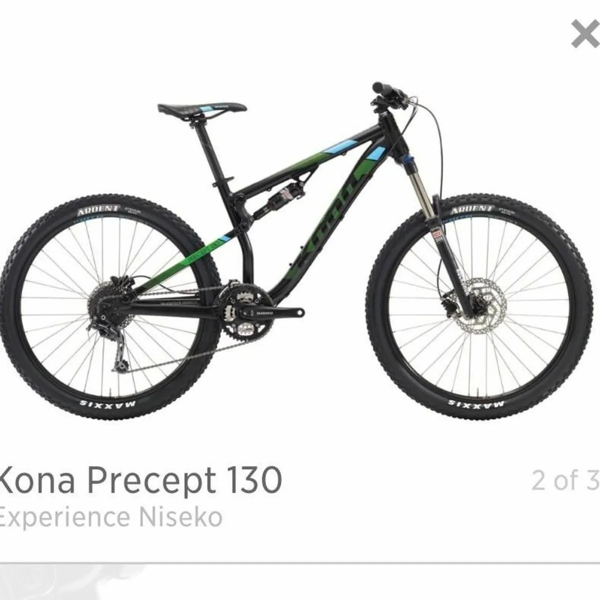 Kona precept 130 mountain Bike - Image 1