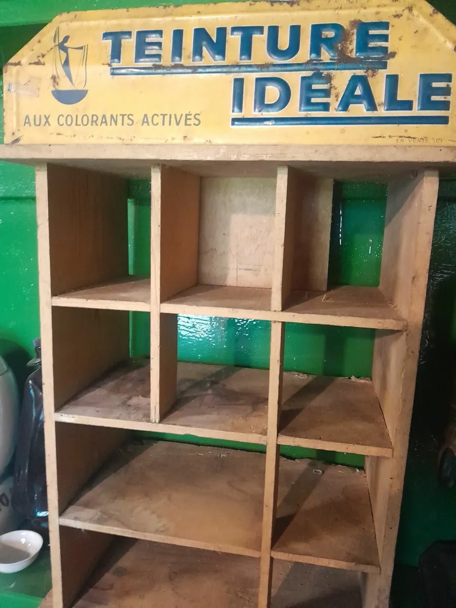 French  wooden  display  stand - Image 1