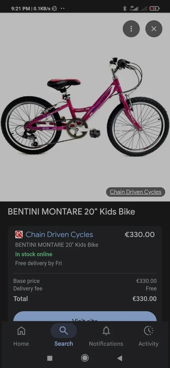 Girls bike - Image 4
