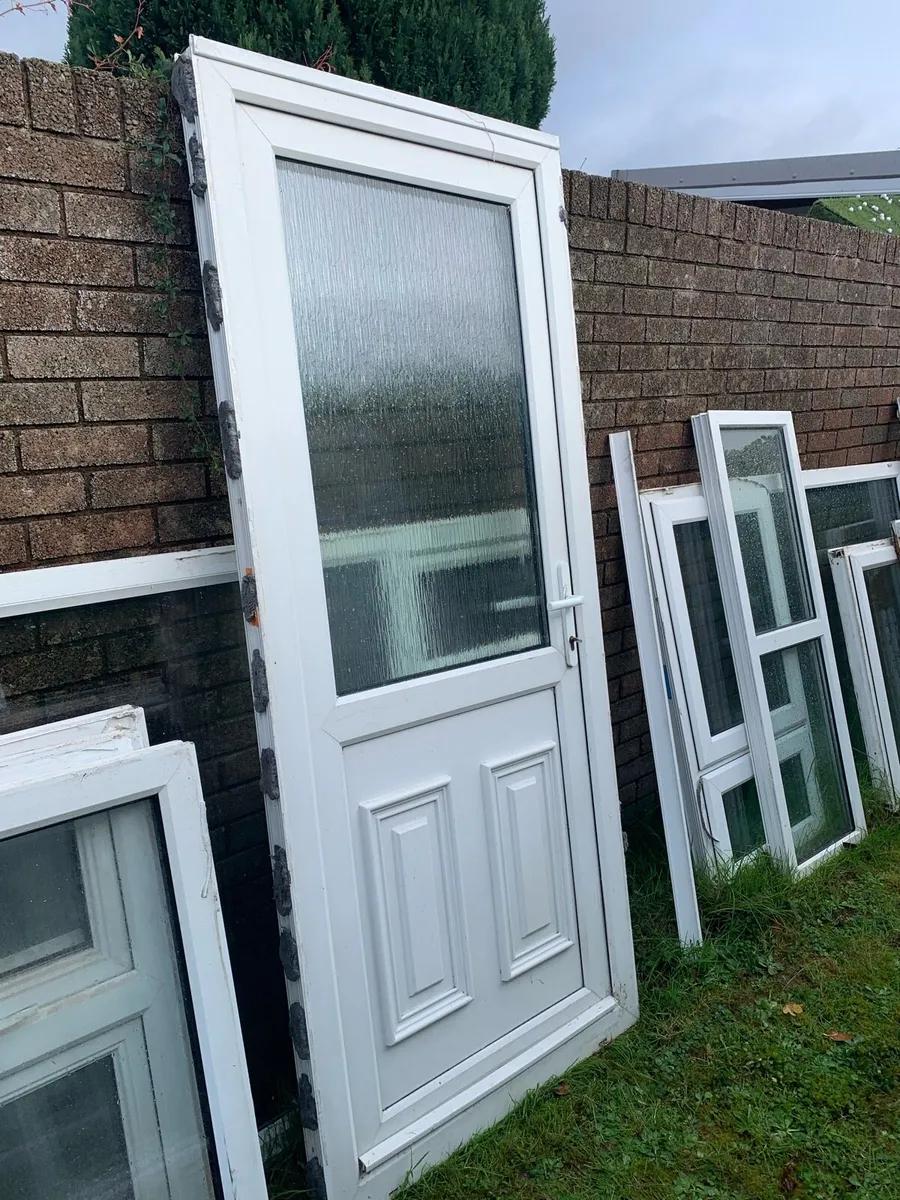 Double glazed pvc door - Image 1