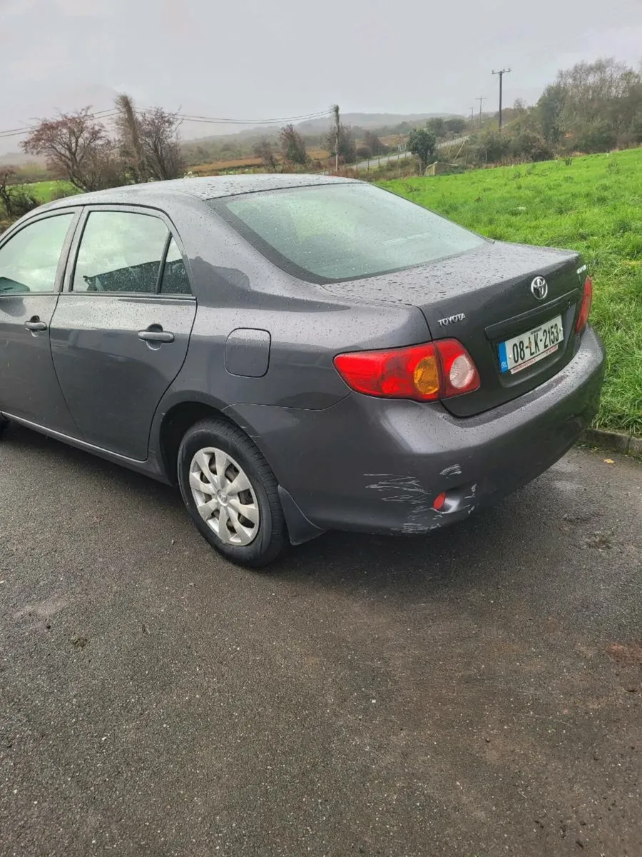 08 Toyota Corolla. Tested -11-01-27. Tax' 31/03/26 - Image 3