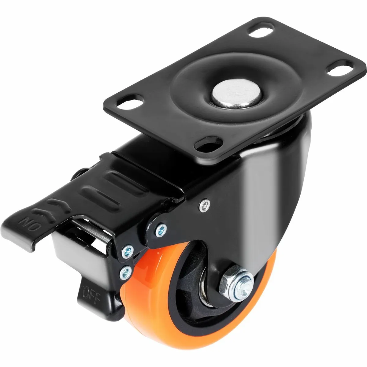 4 Pack Leveling Casters GD-40F Plate Mounted - Image 4