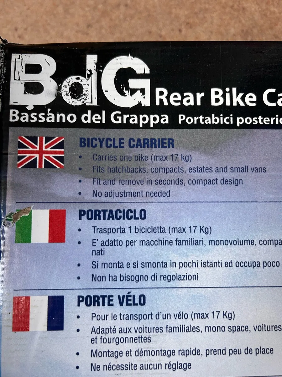 Bike carrier for car - Image 4
