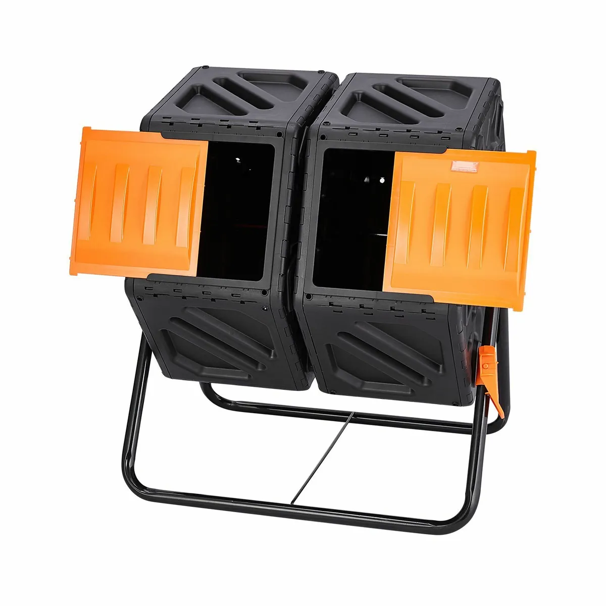 Compost Bin, 37-Gal Dual Chamber Composting Tumble - Image 2