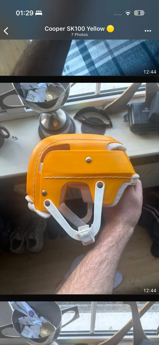 Original Face Guards & Helmets WANTED