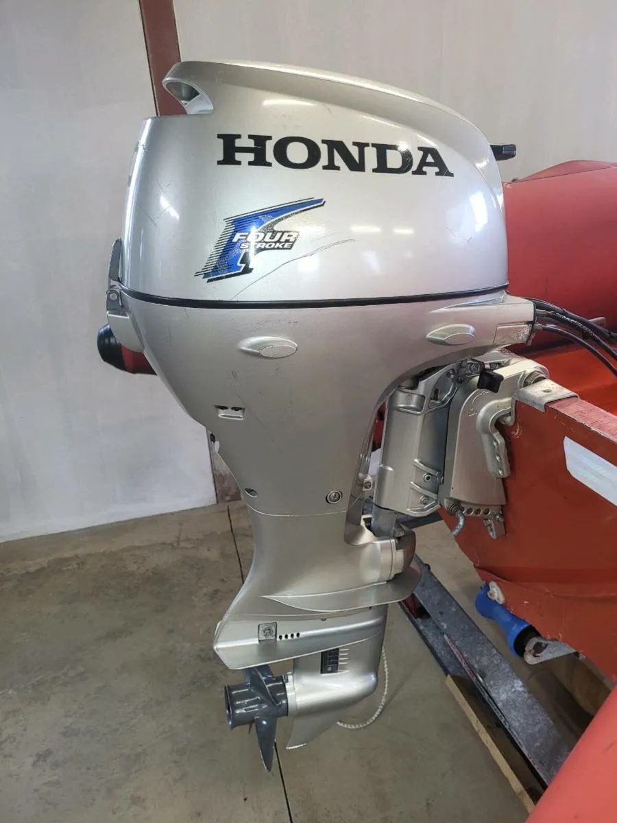 Rib galvanised trailer 20hp honda 4stroke - Image 4