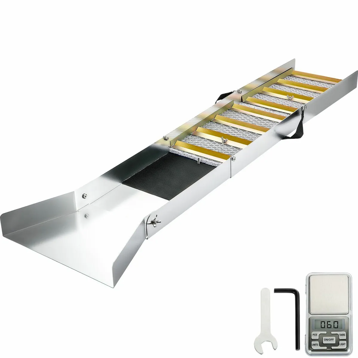 Folding Aluminum Alloy Sluice Box, Compact 50" - Image 1