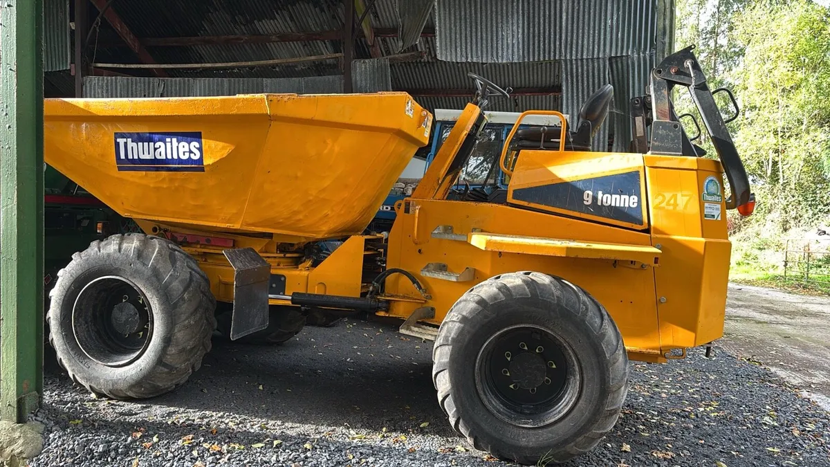 Thwaites 9 ton dumper - Image 1