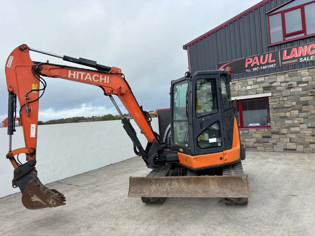 Hitachi zaxis 48 year 2014 - Image 4