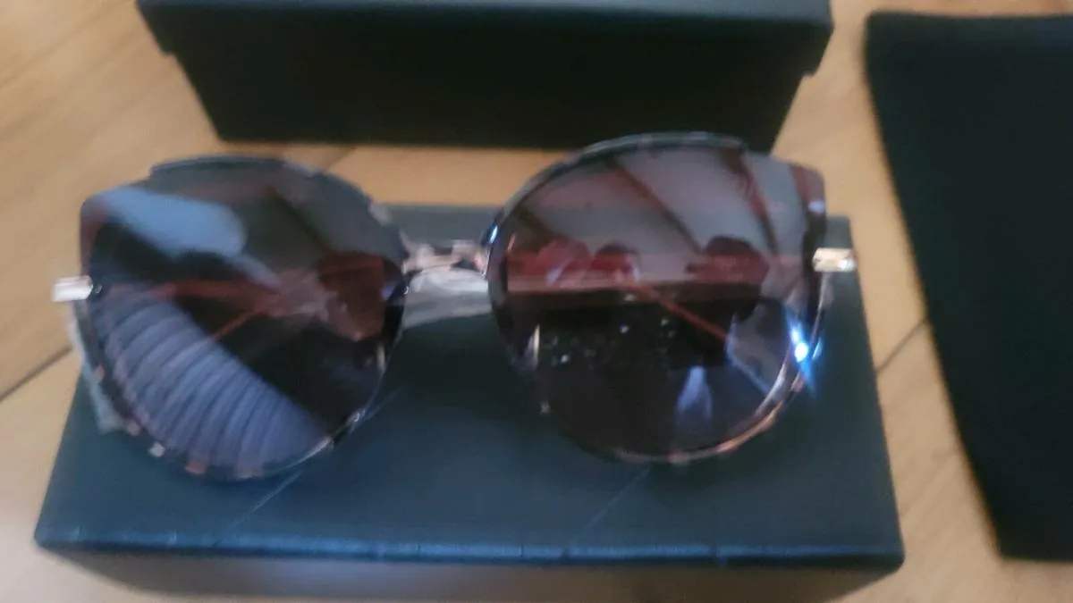 Christian Dior Tortoishell Offset 2 Sunglasses - Image 2