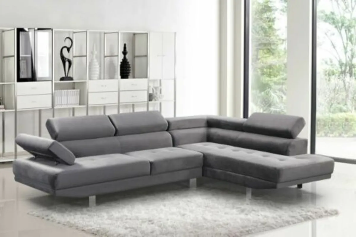 🛋 Modern 262cm Corner Chaise Sofa, Special price! - Image 1