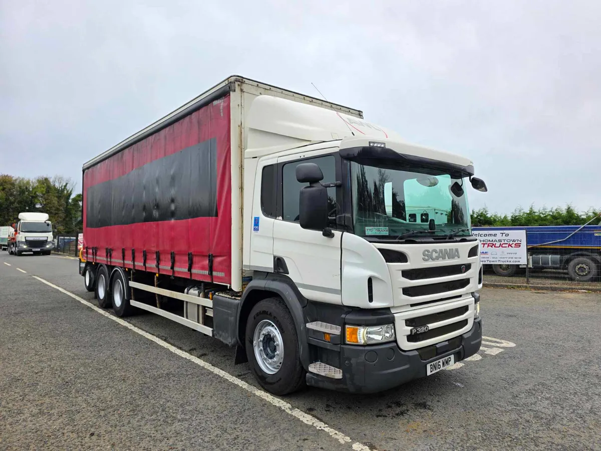 2016 Scania P320 Curtainsider - Image 1