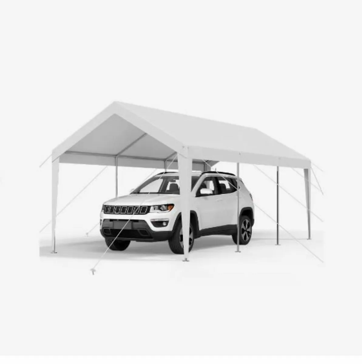 Carport, 10 x 20 FT Outdoor Car Canopy - Image 1
