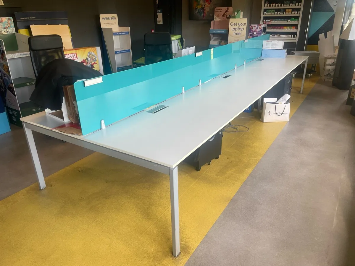 6-8 Person Office Desk - Image 1
