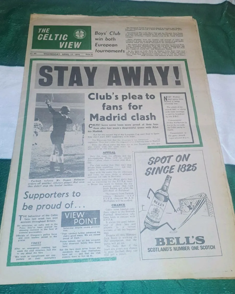 The Celtic View Newspapers x 25 from 1970s - Image 2