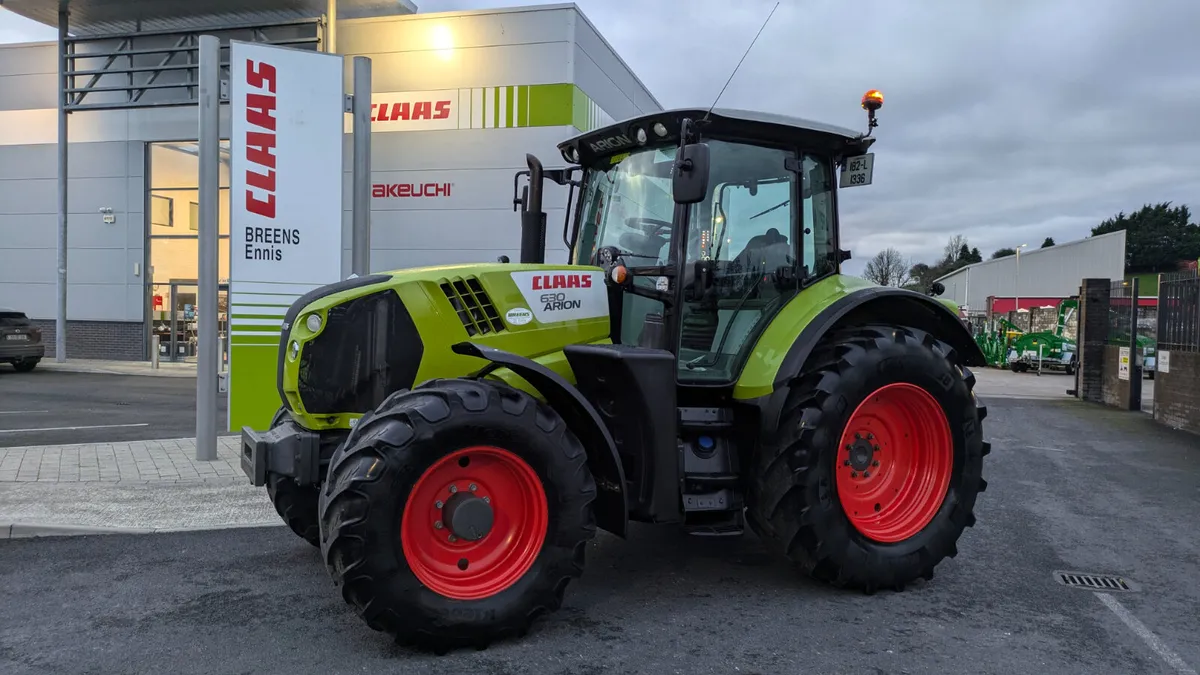 Claas Arion 630 CIS 50k Tractor - Image 1