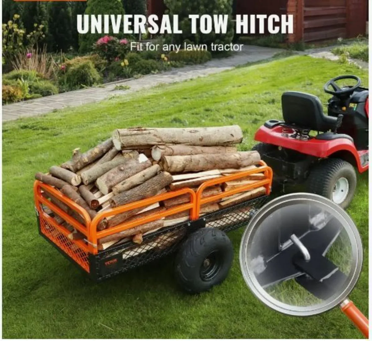 Heavy Duty Steel ATV Dump Trailer - Image 2